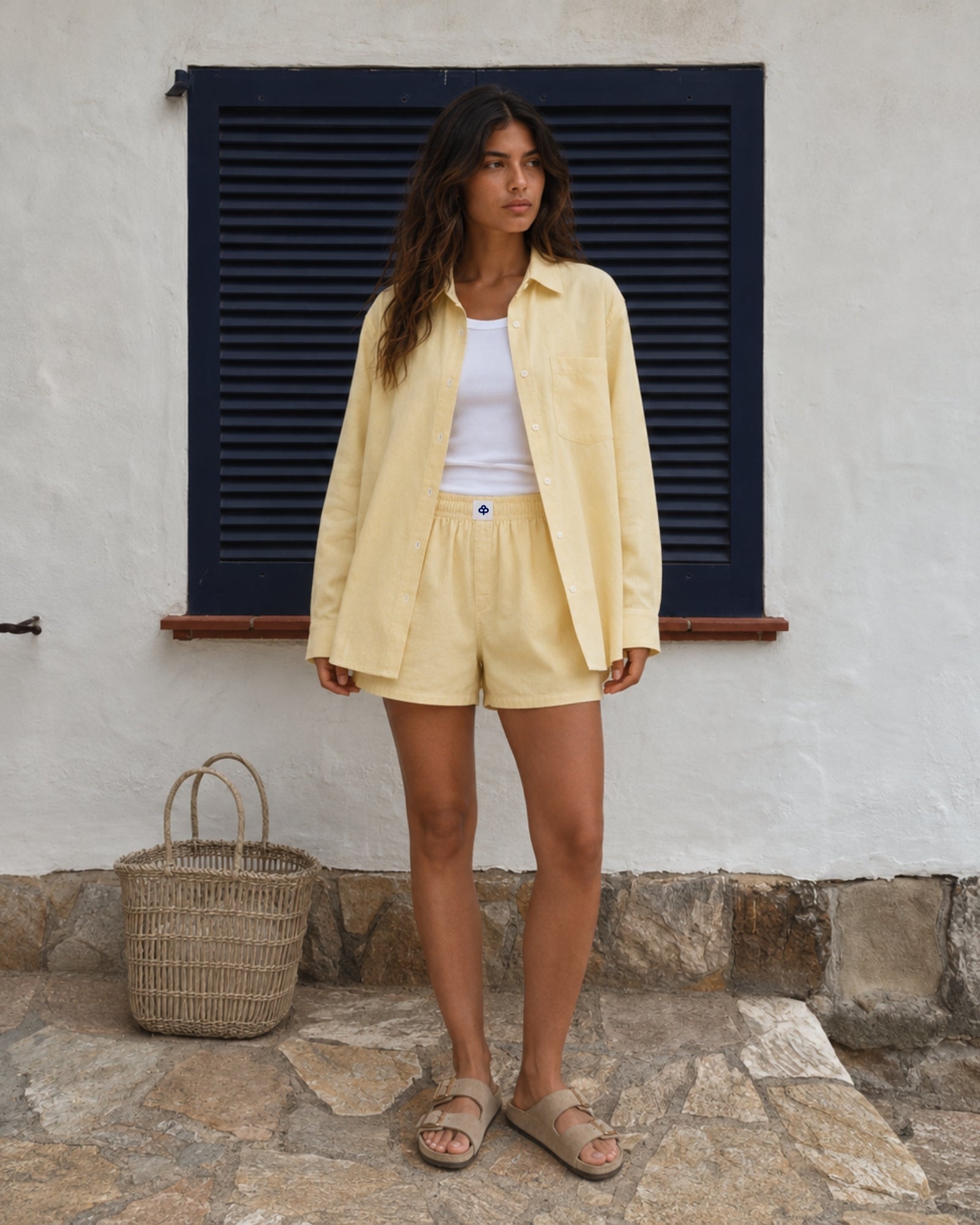 Shorts boxer in cotone