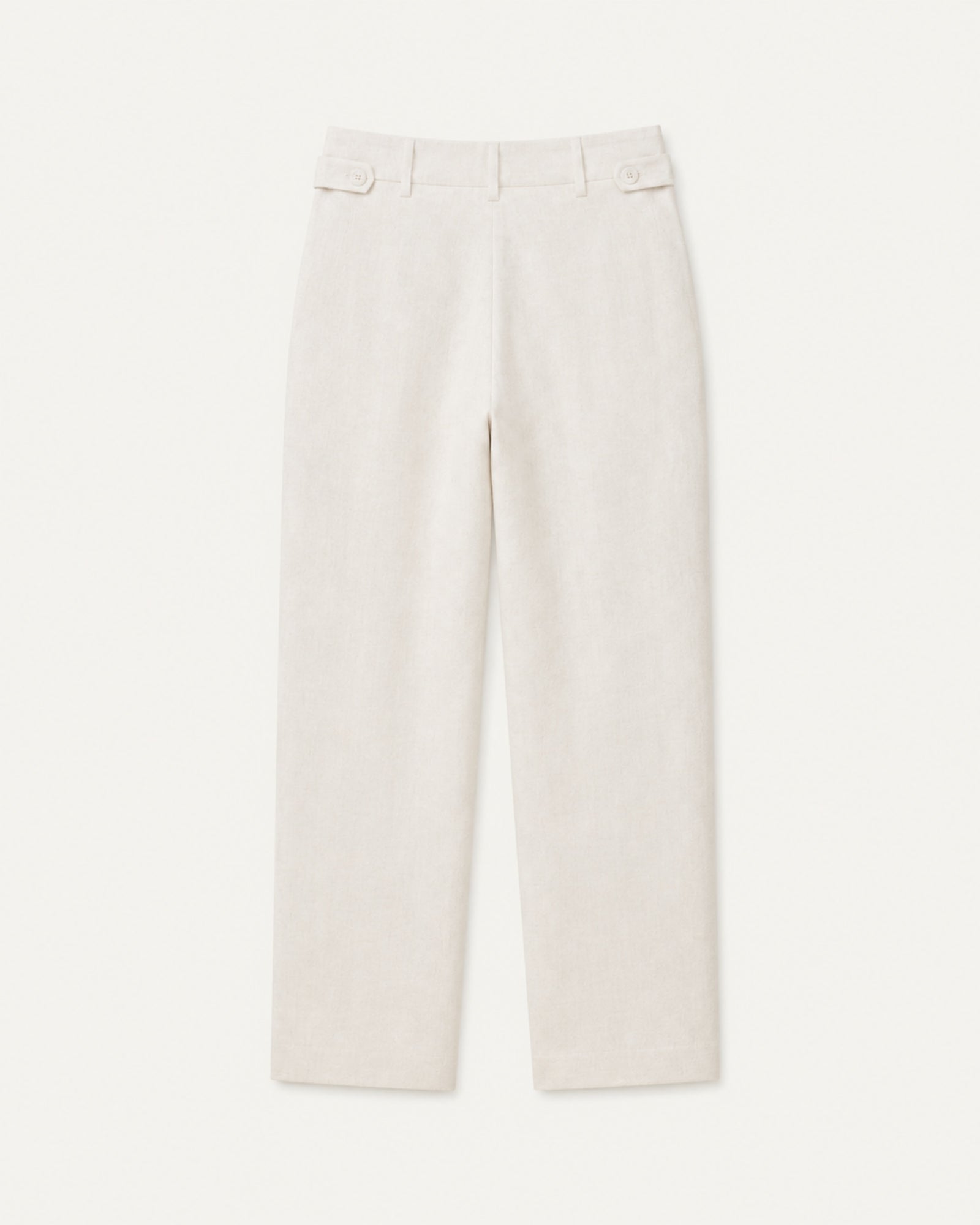 Straight Leg Linen Pants