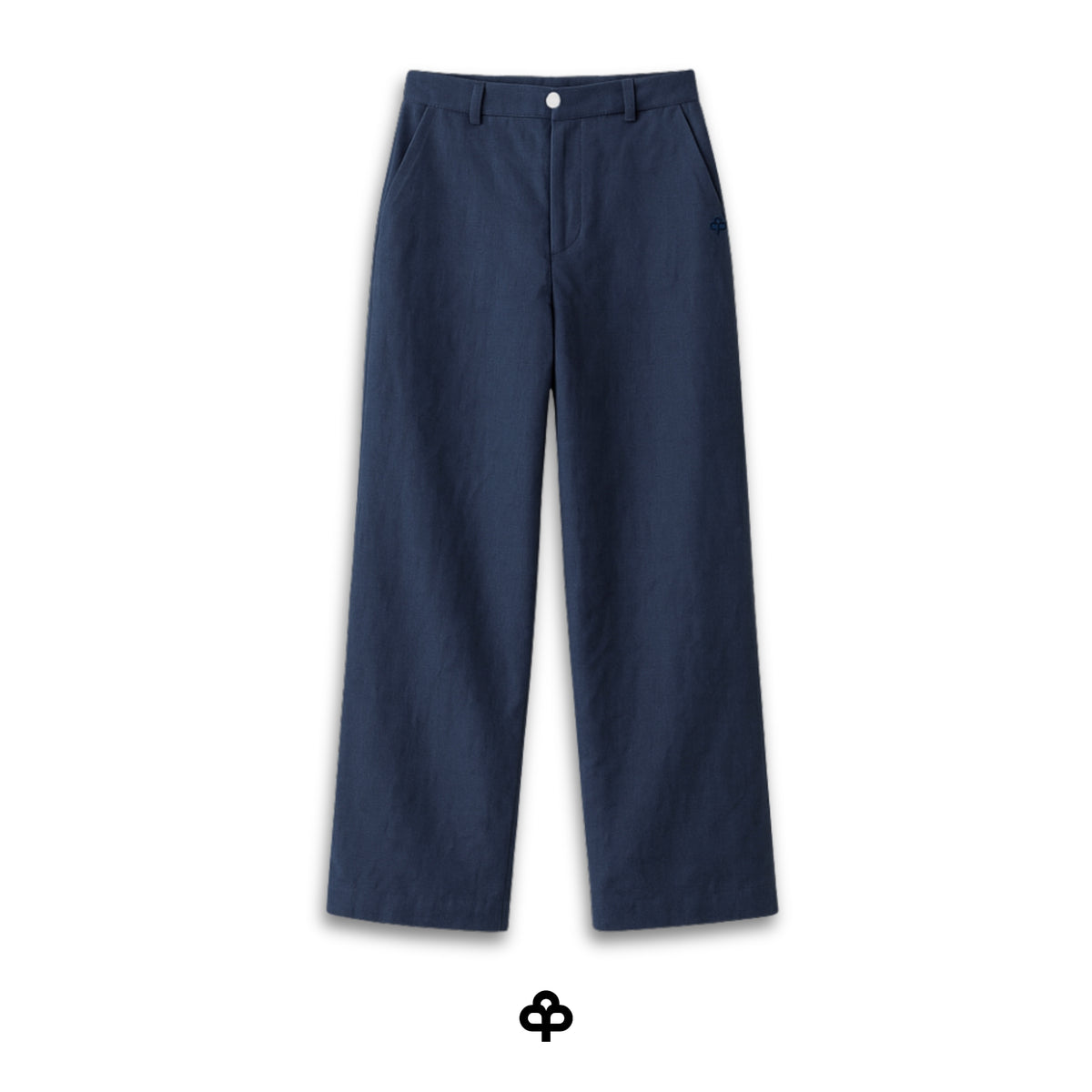 Damen Leinenhose — Marineblau