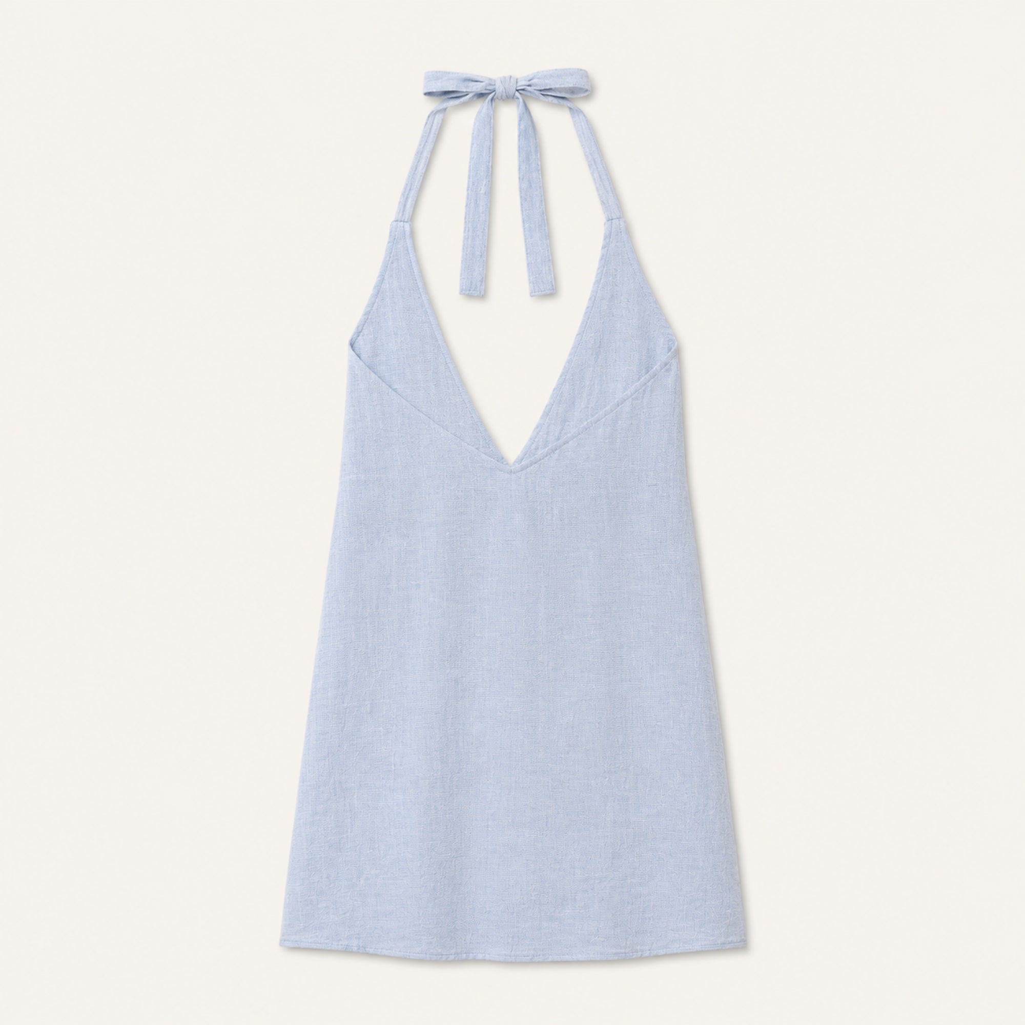 Linen Halter Dress