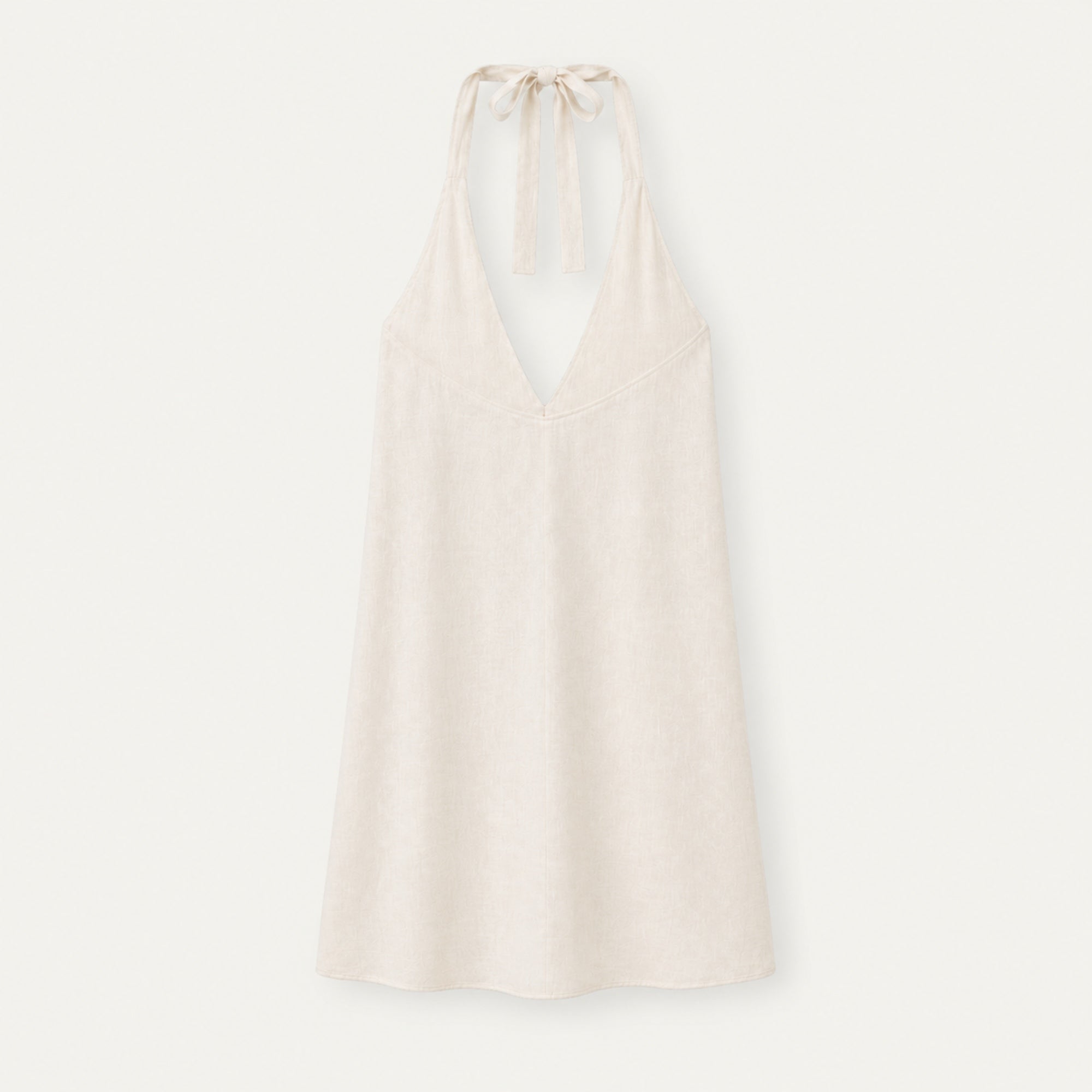Linen Halter Dress