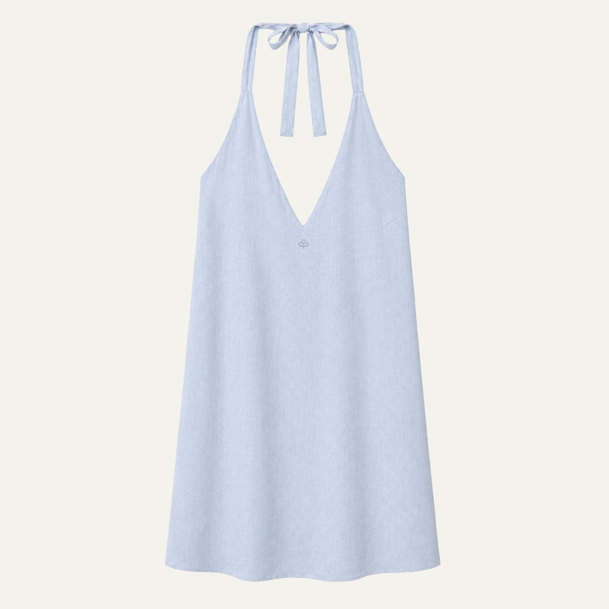 Linen Halter Dress