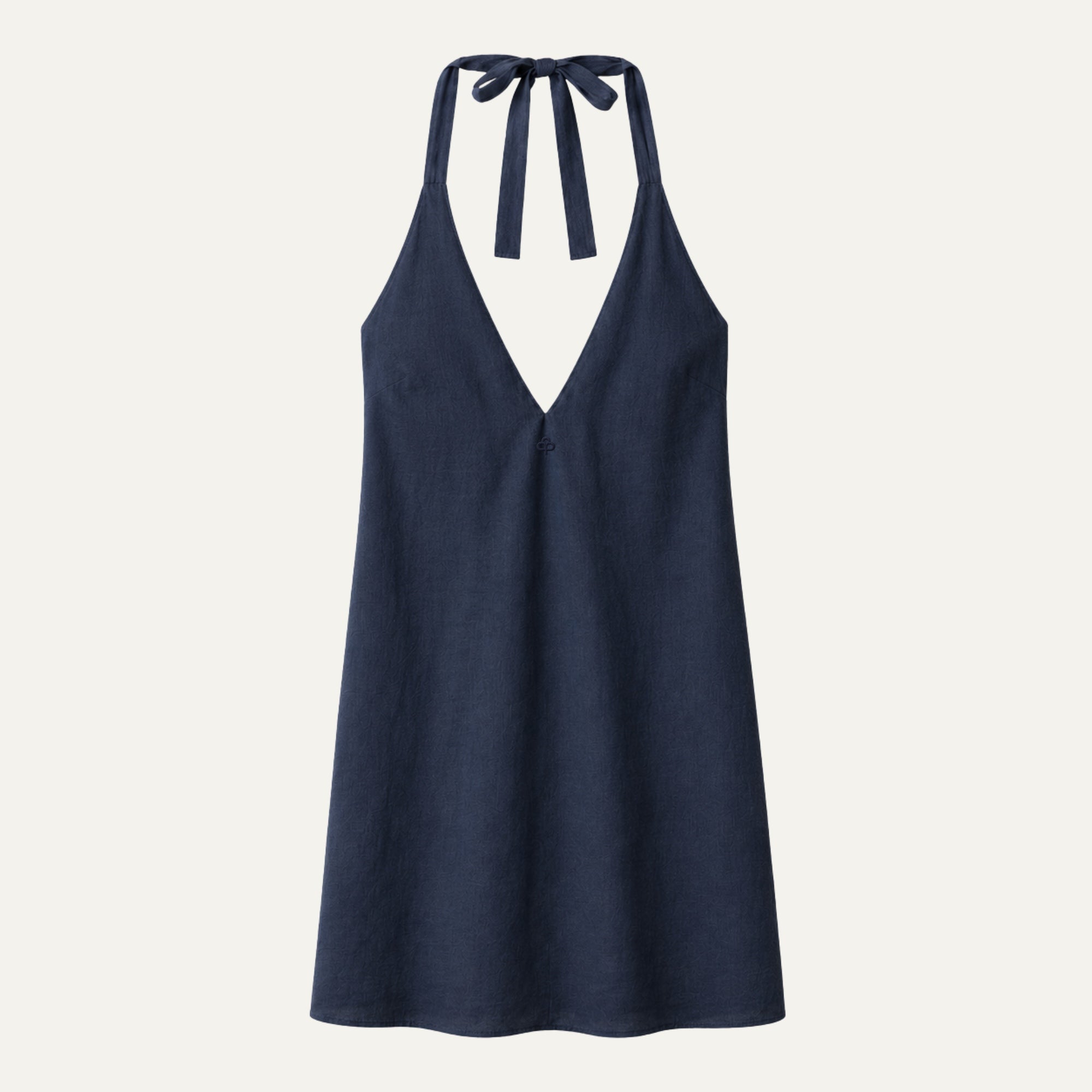 Linen Halter Dress